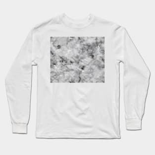 Heavenly hue grey marble Long Sleeve T-Shirt